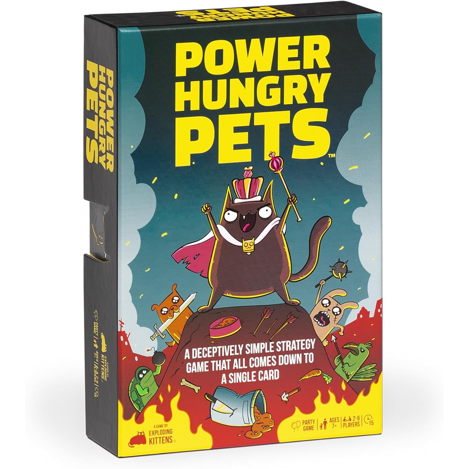 Buy Exploding Kittens,Exploding Kittens: Power Hungry Pets – Fast-Paced Strategic Card Game (2–6 Players, Ages 7+) - Gadcet UK | UK | London | Scotland | Wales| Near Me | Cheap | Pay In 3 | Card Games